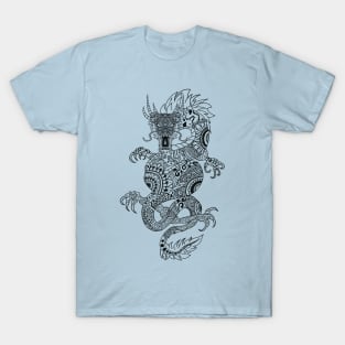 Dragon Mandala Tatoo Streetwear T-Shirt T-Shirt